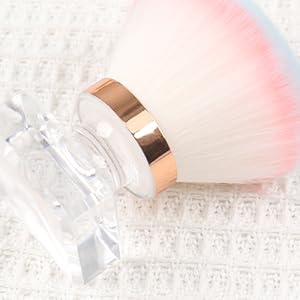 nail dust brush