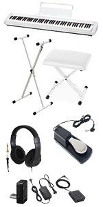 Amazon | PX-S1100 WE 電子ピアノ 88鍵盤 ヘッドホン・専用