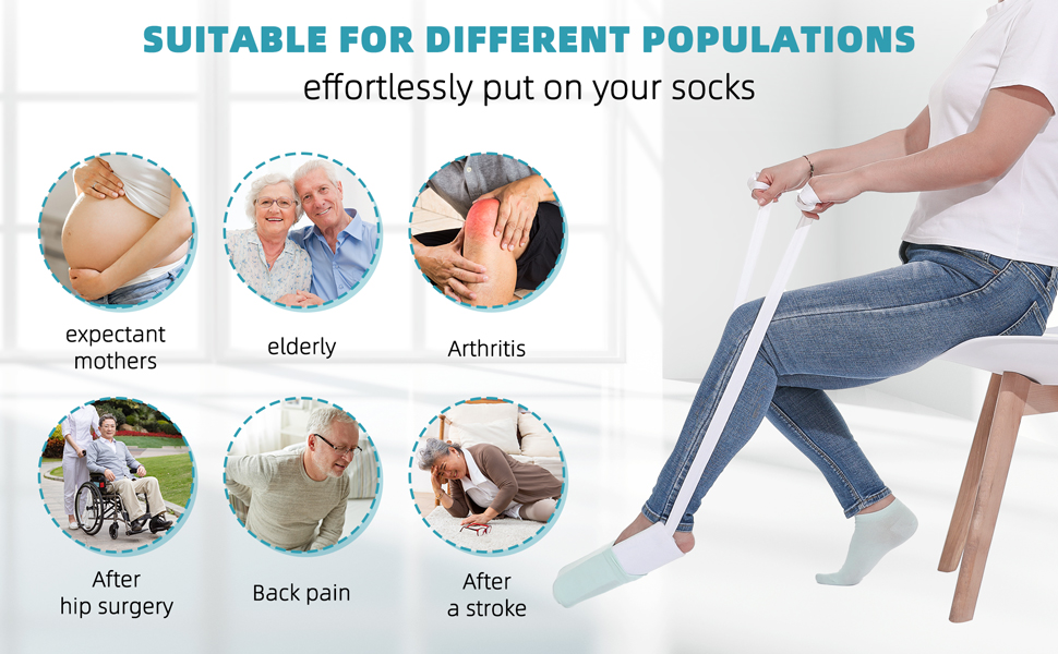 Sock Aid Device Sock Assistance Device Sock Helper for Seniors