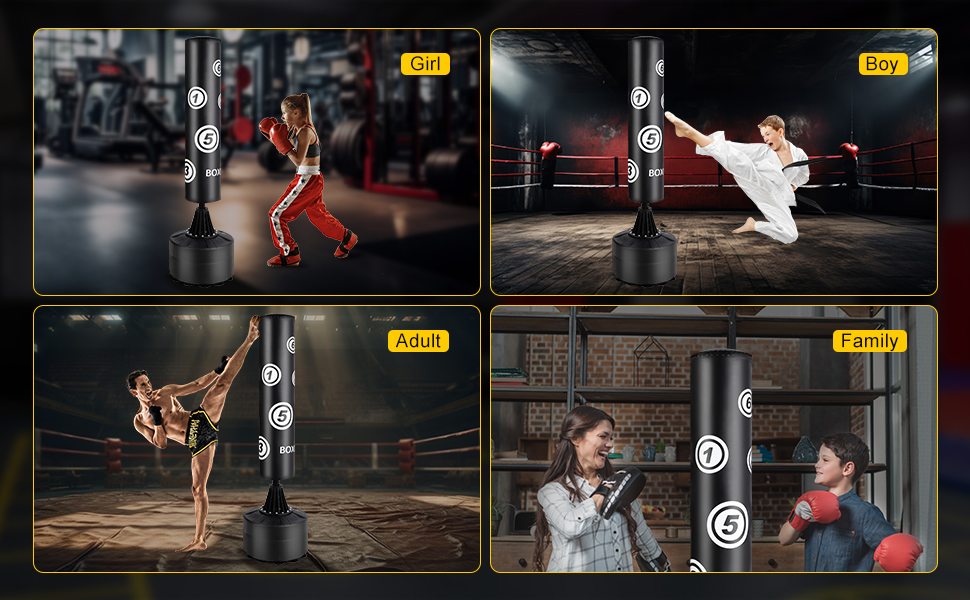 Punching Bag with Stand