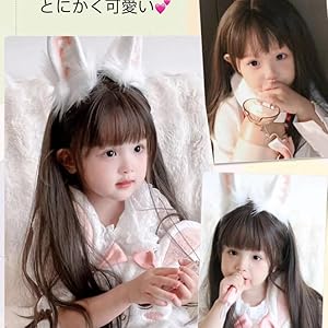 Amazon.co.jp: Oshare Kids ウイッグ キッズ向け ドル用 カツラ