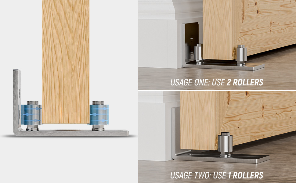 sliding barn door floor guide