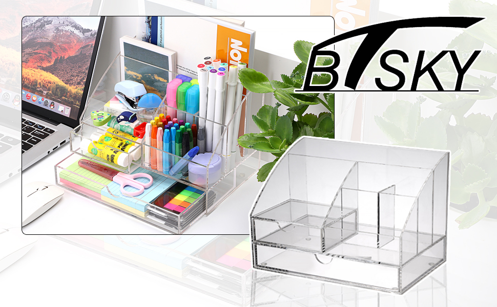 acrylic desk organizer