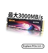 Amazon | SIX X7400Pro NVMe M.2 SSD PCIe Gen4x4 2TB M.2 2280