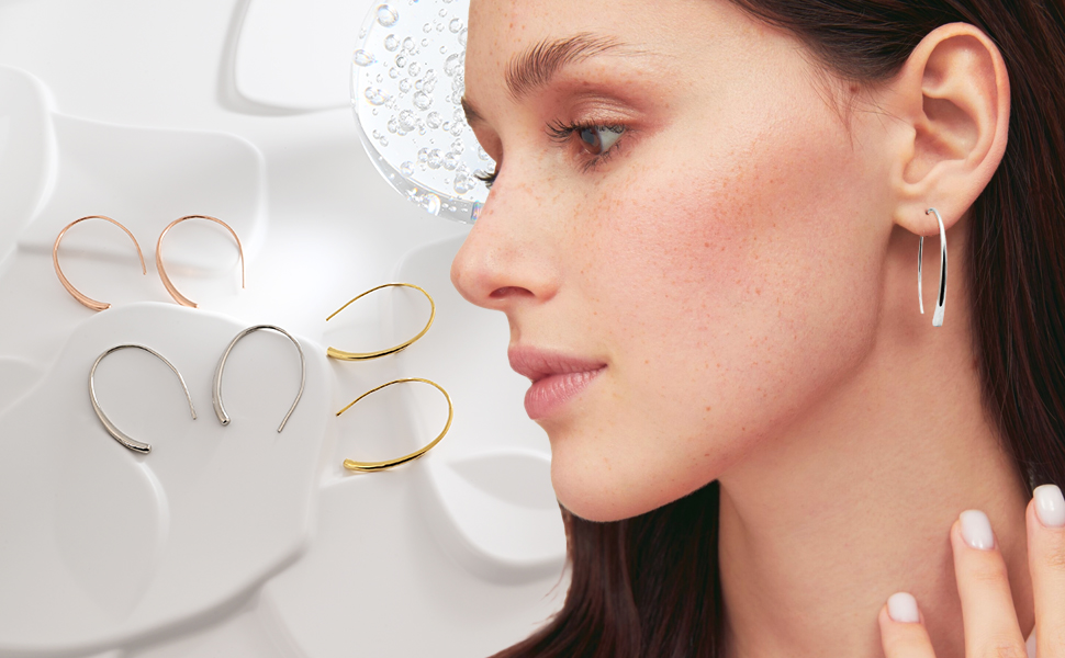 Pull Through Earrings