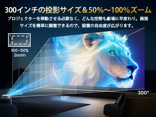 Amazon.co.jp: プロジェクター 家庭用 【TVスティック付属でNetflix