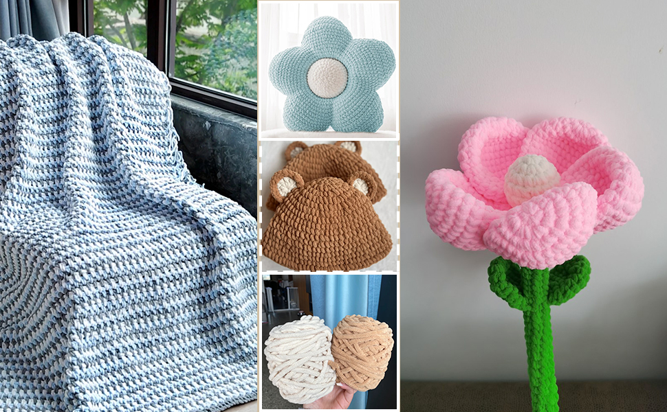 crocheting yarn
