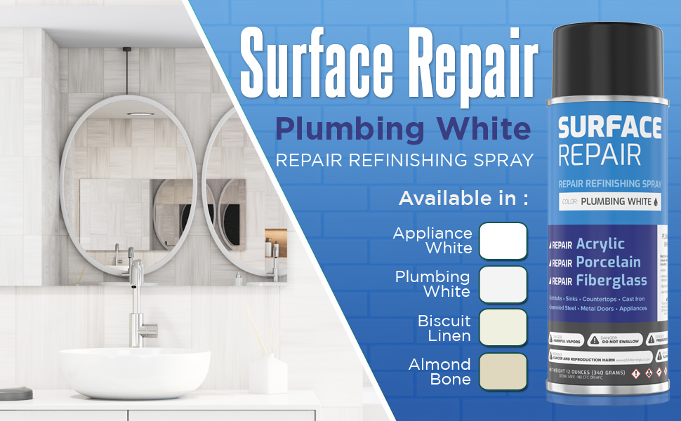 Multitech Surface Repair Tub and Tile Refinishing Kit