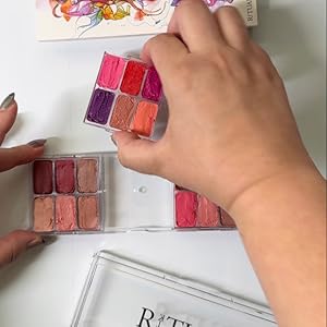 makeup palette empty lipstick foundation depot depotting case