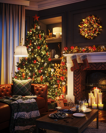 Christmas lights