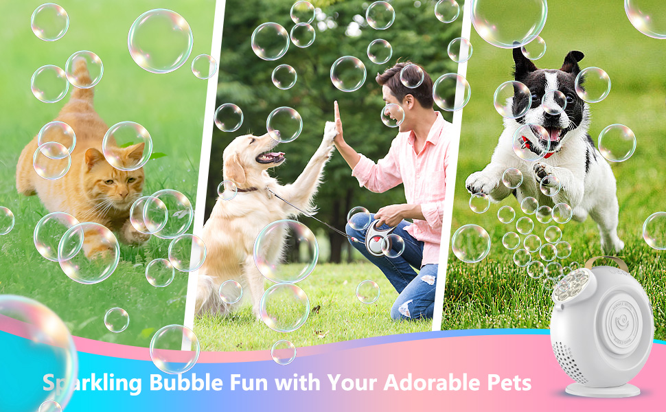 outdoor bubble machine bubble maker for kids bubble toys