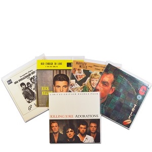 Various 45 rpm records picture sleeve covers