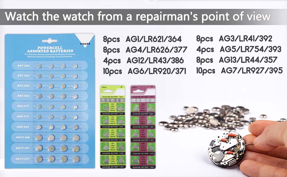 Watch Repair Kit, GLDCAPA Professional Watch Battery