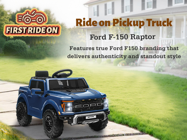 子供用電動カー FORD F-150 Amazon.com: Best Choice Products Licensed Ford F-150