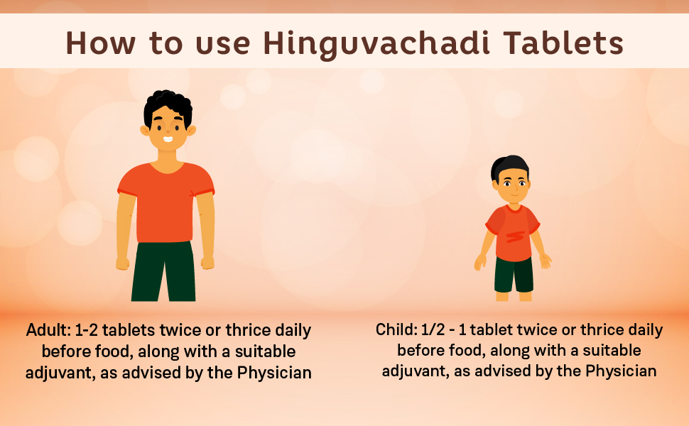 Hinguvachadi Tablet - Dosage