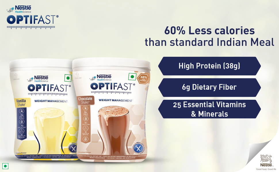 Buy Nestle Optifast Weight Management Shake Vanilla Flavour