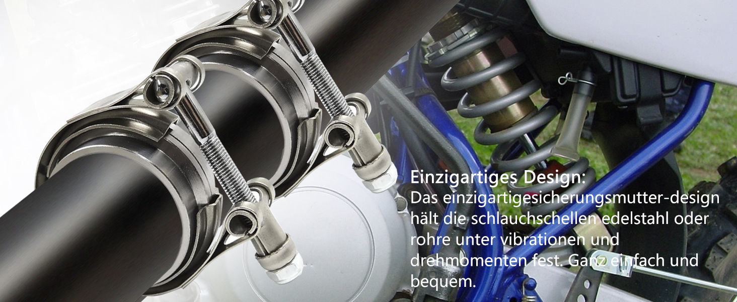 Auspuffrohr klemme