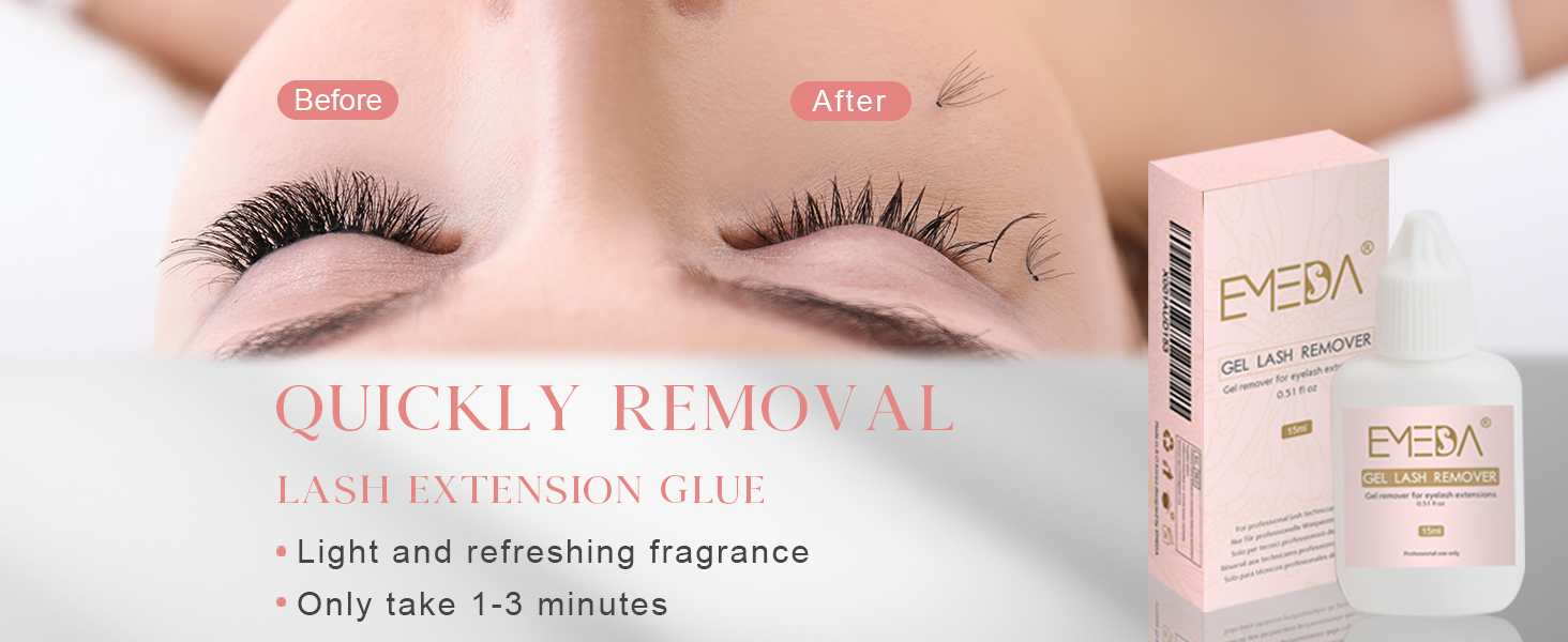EMEDA EYELASH EXTENSION REMOVER