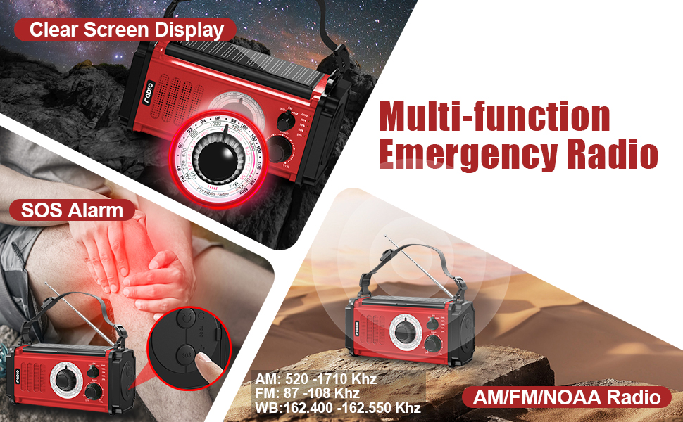 emergency crank radio