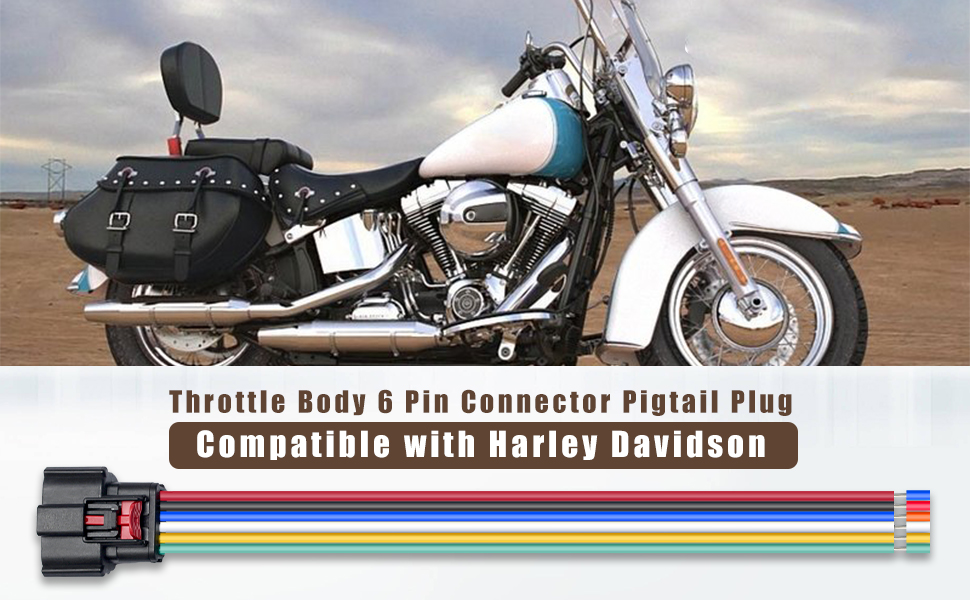 Dusledel Throttle Body 6 Pin Control Actuator Connector