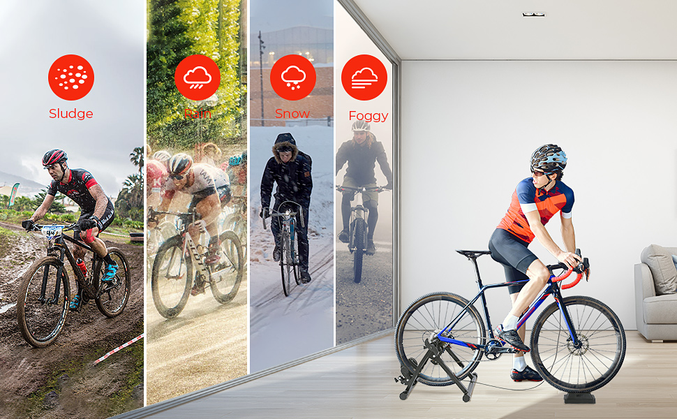 Bike Trainer, Bike Trainer Stand for Indoor Riding