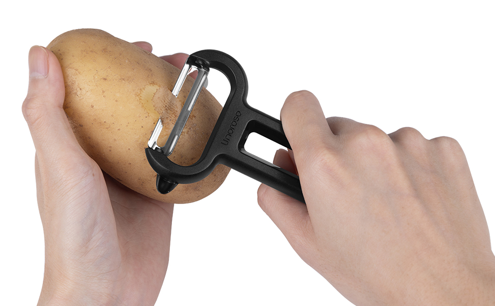 Linoroso Swivel Vegetable YPeeler, Classic Euro Peeler Potato Peelers Kitchen, Japanese