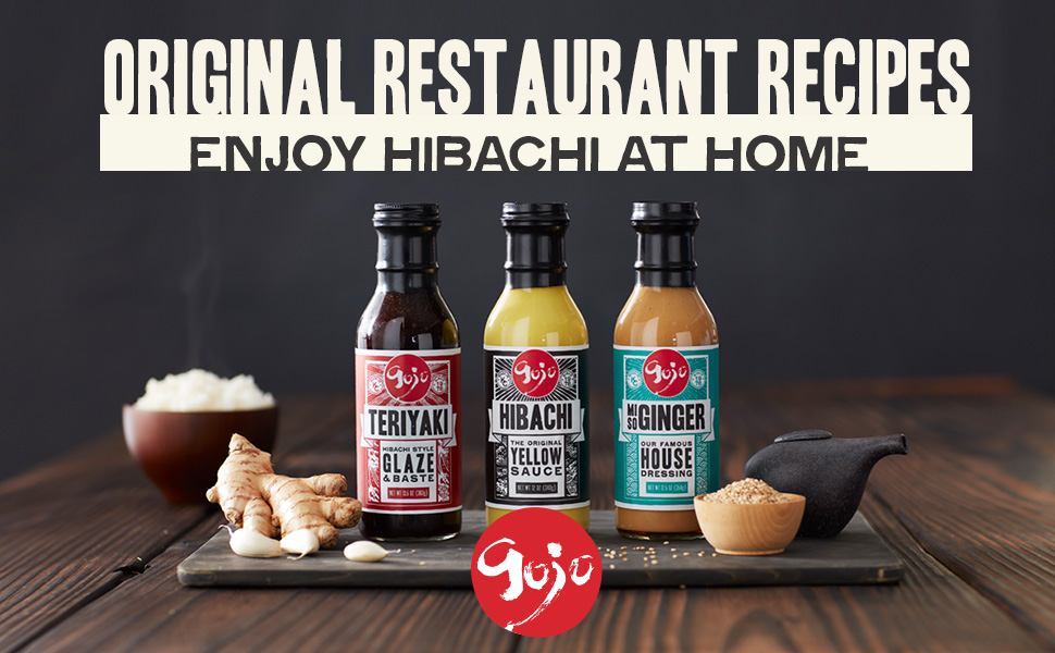 12oz (6 Pack) Gojo Hibachi Miso Ginger Dressing The
