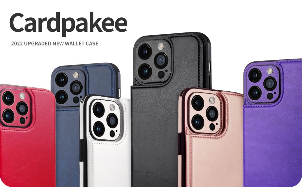 Cardpakee Case for iPhone 14 Pro Max Phone Case, Case
