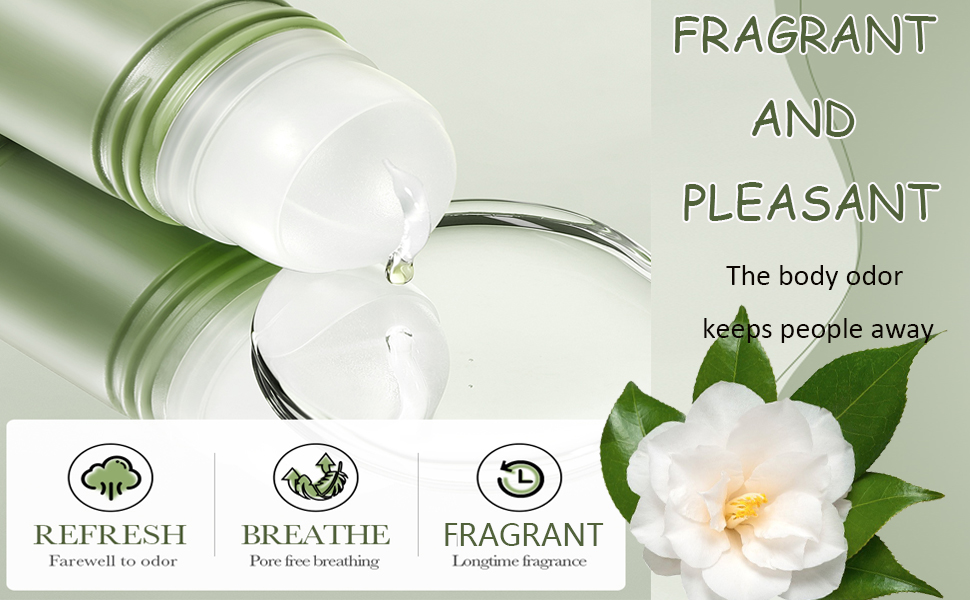 White Tea Roll On Water for Women Fragrance Long Lasting, Refresh, Quick Arid farewell to Odor