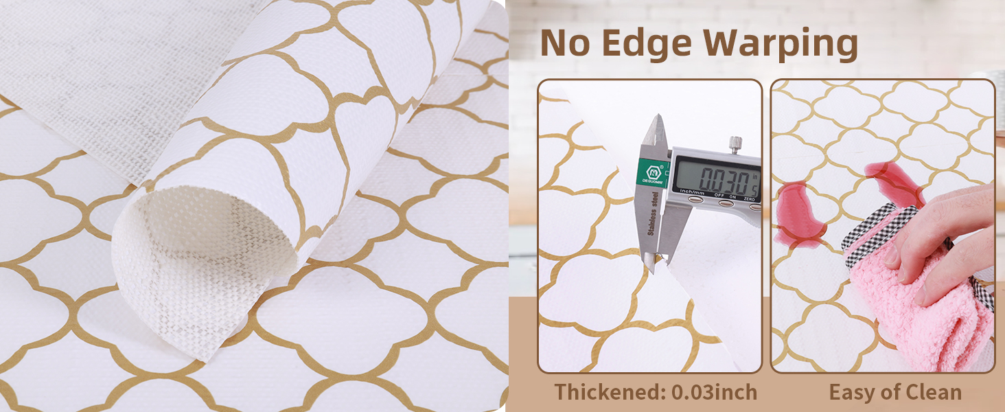 Shelf Drawer Liners for Kitchen Non Adhesive