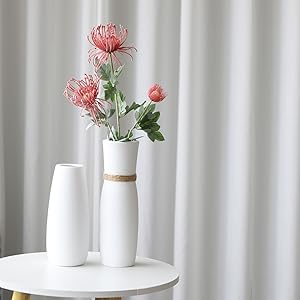 Amazon.co.jp: 花瓶 フラワーベース つや消し面 マットライトの