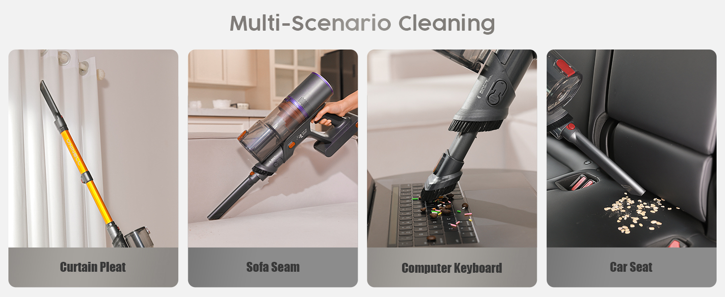 Cordless vacuum cleaner, Vacuum Cleaner for Home, Stick Vacuum , Vacuum Cleaners Cordless for Carpet