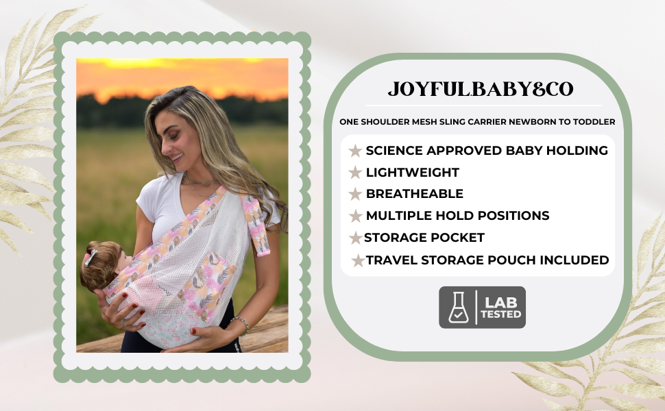 newborn to toddler sling carrier