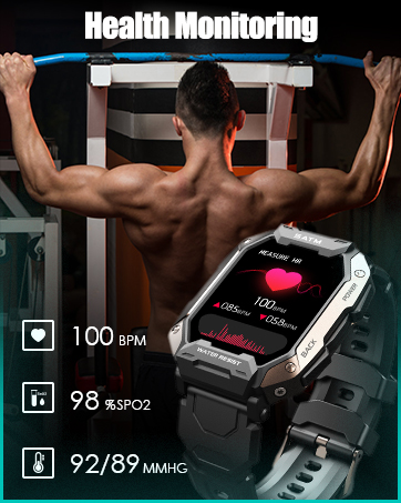 Military Smart Watch for Men