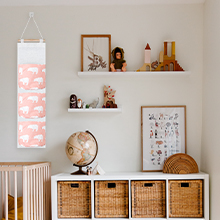 Wall Hanging Storage Bag Over The Door Organizer Linen Cotton Hanging Closet Organizer Waterproof