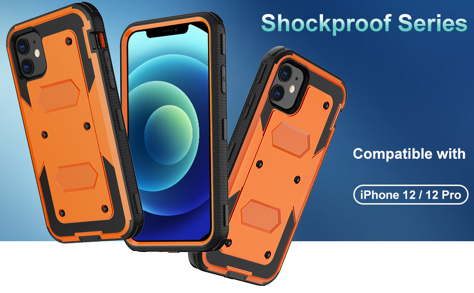 Aimoll88 for iPhone 12 Case, iPhone 12 Pro Case, with