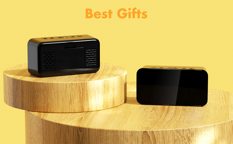 Digital Alarm Clocks for Bedrooms,Loud Alarm Clock for