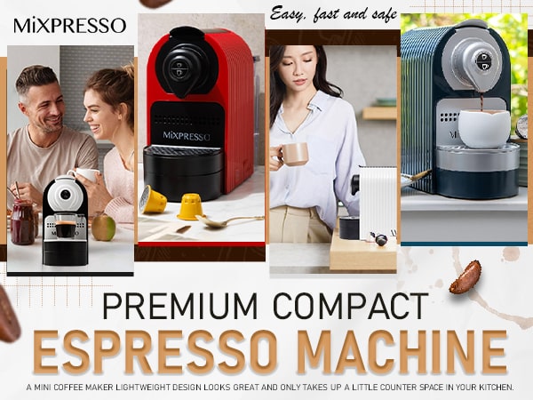 Amazon.com: Mixpresso White Espresso Coffee Machine
