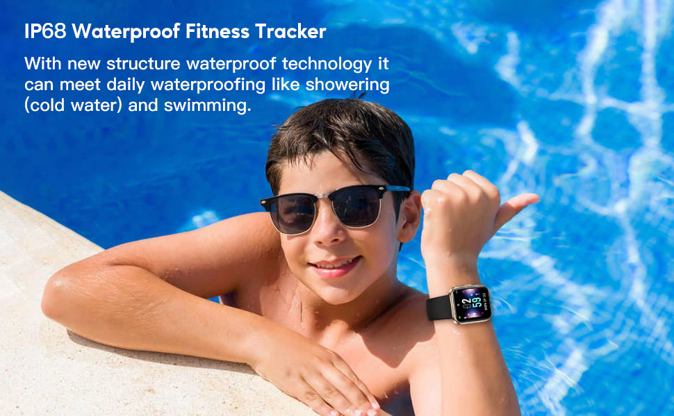 ASWEE Smart Watch Fitness Tracker with 24/7 Heart Rate