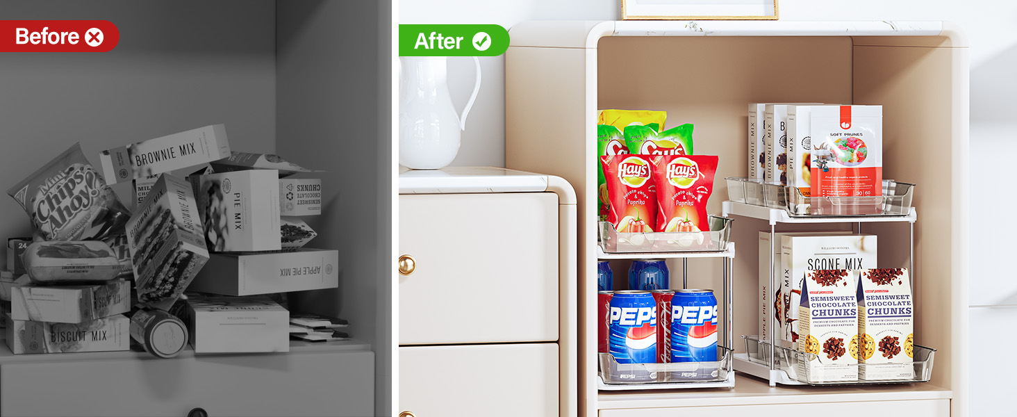 pantry organizers and storage