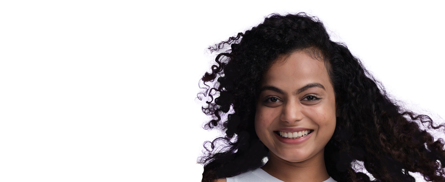 curly hair and dry hair