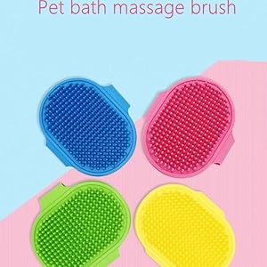 pet grooming brush bath