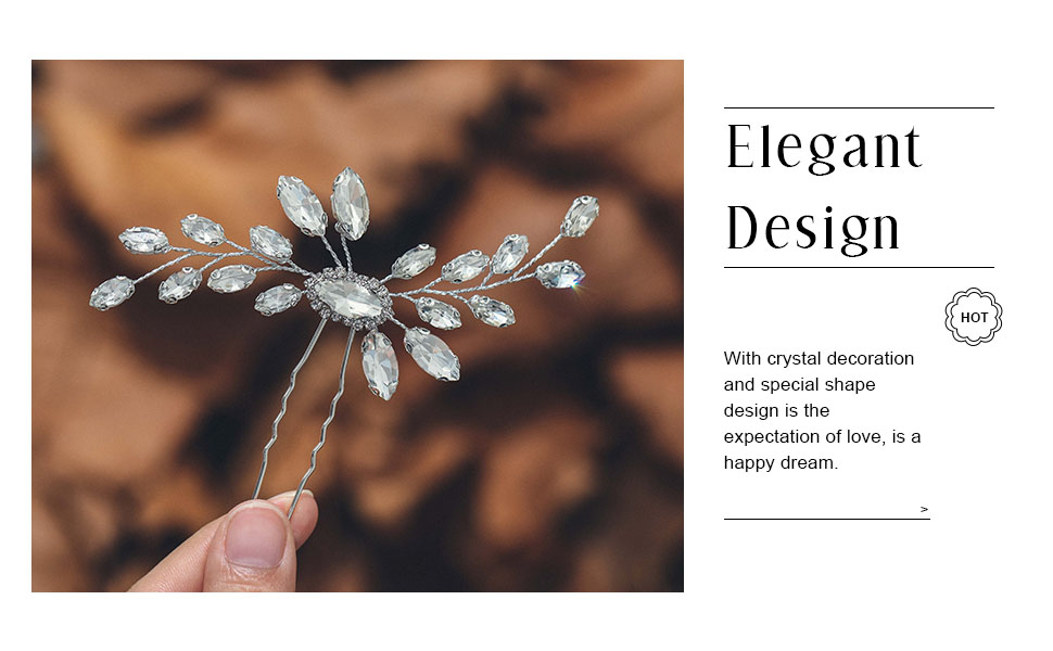 Wedding hair pins