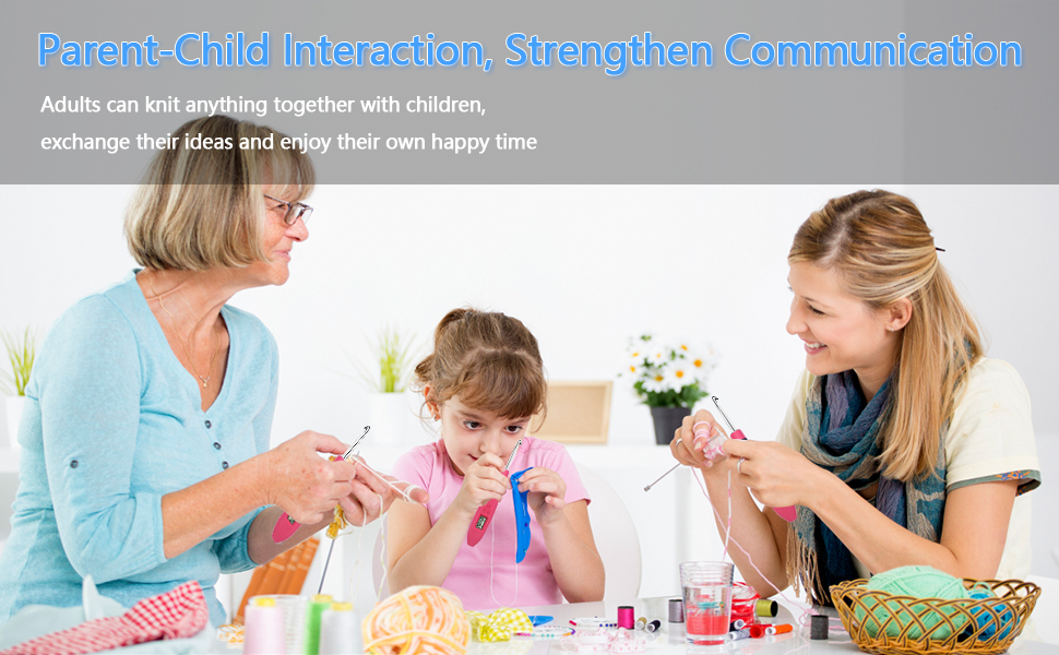 BLGWXCN Counting Crochet Hook Set, Ergonomic Design with