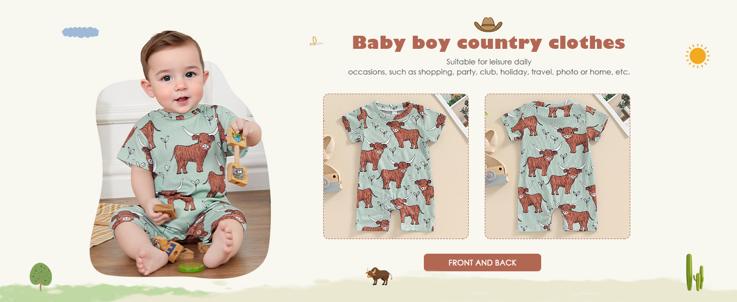 cow romper