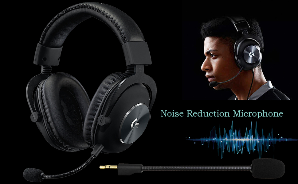 Replacement Game Mic Compatible with Logitech G PRO X 7.1