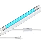 Coospider 6W UV Light Ozone Free,253.7nm Sanitizer Lamp with