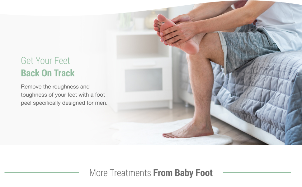 Exfoliation Foot  Peel for Men