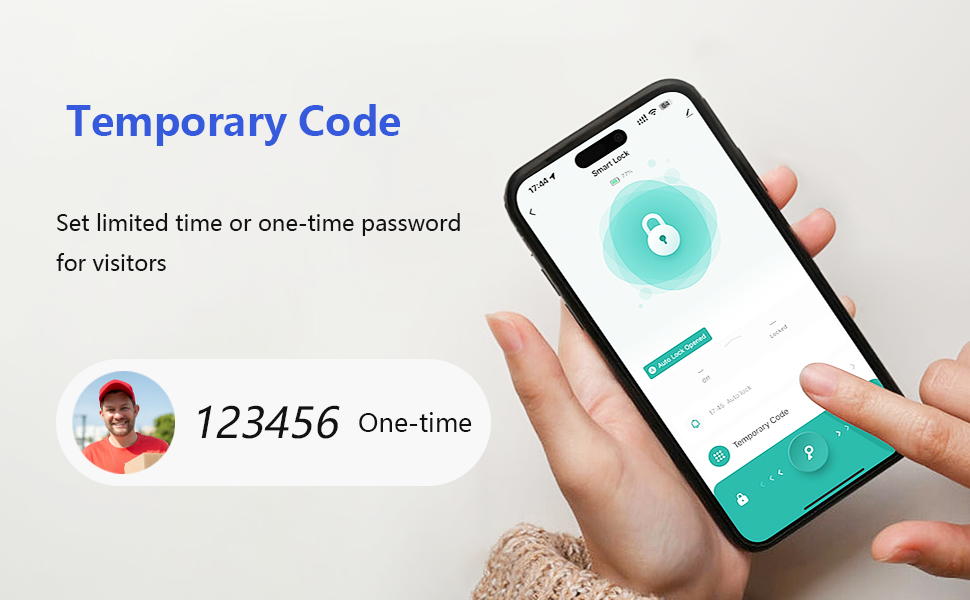 temporary code