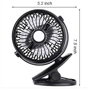 clip on stroller fan